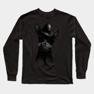 French Dog Blues Long Sleeve T-Shirt